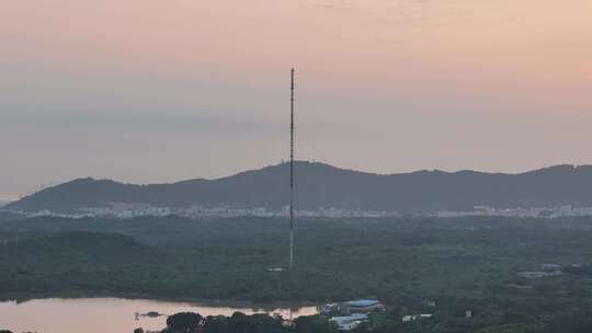 深圳铁岗水库气象梯度塔