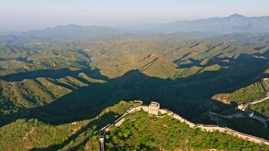 中国万里长城日出