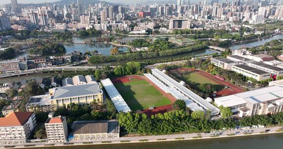 广东省体育运动技术学院航拍