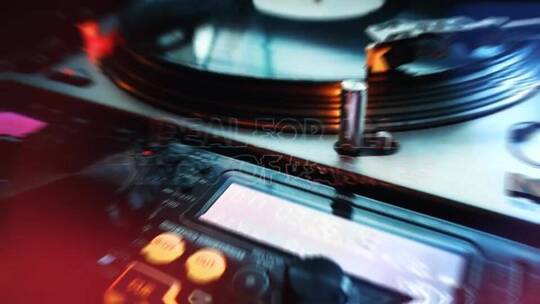 DJ超强音波晃动酒吧宣传介绍AE模板