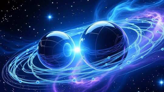 科幻量子纠缠的视觉表现合集4K