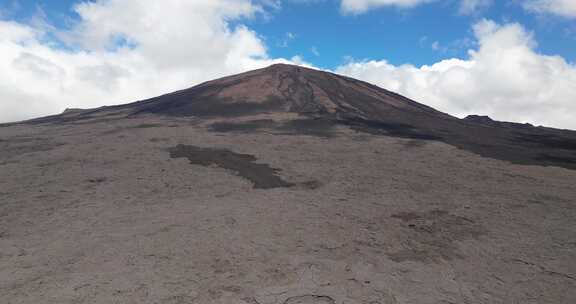 山，火山，沙漠，火山