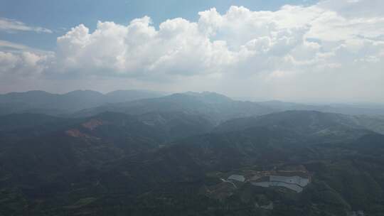 祖国壮丽河山青山绿水航拍