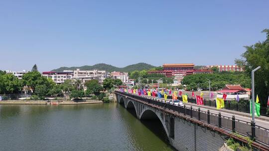 福建省泉州市洛江区马甲镇仰恩大学航拍校园