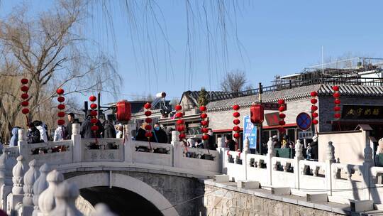 北京春节街景