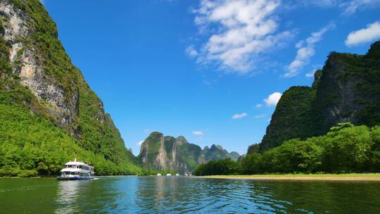 广西美景 桂林山水 漓江风光 漓江漂流