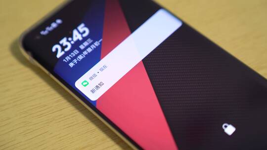 4K手机电话来短信消息自动亮屏