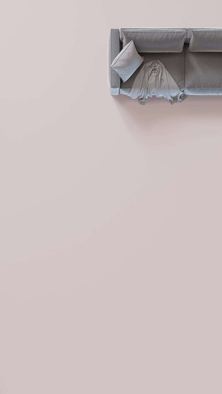 米色背景下的现代滑动家具。家具店，室内细