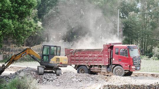 市政道路工程工地