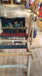 传统织布手工织锦手工织布机