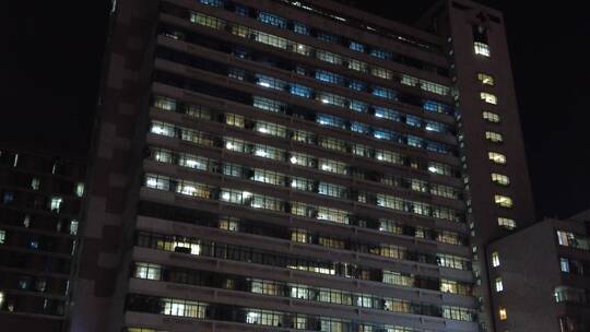 上海市第一人民医院空镜夜景
