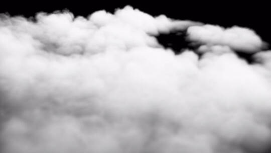 【Alpha通道】环境烟雾白色云海延时动画视频素材模板下载