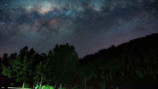 星空银河星河流转