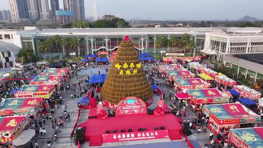 中国广东省佛山顺德区陈村花卉世界迎春花市