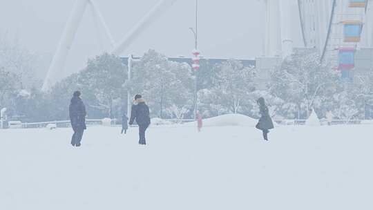 市民玩雪12