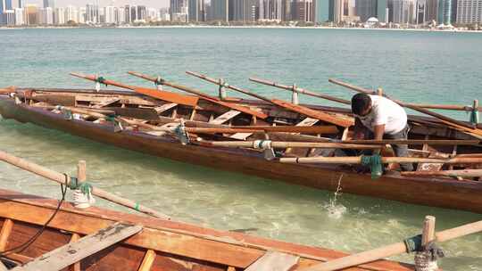 阿联酋迪拜划船比赛