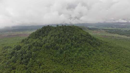 腾冲火山地热国家地质公园航拍