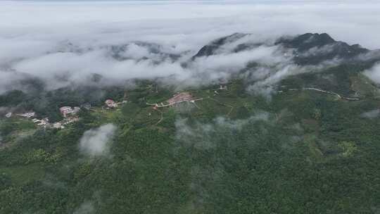 干净空镜广告唯美航拍大景城市山川