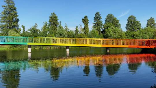 东湖湿地彩虹桥