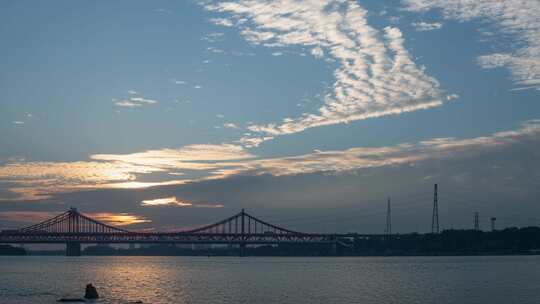 东莞东江大桥夜景延时