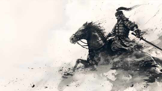中国古代将军骑马
