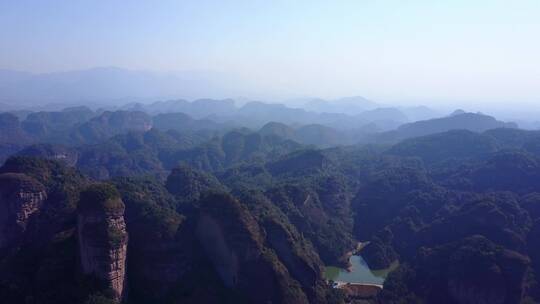 龙虎山航拍风景