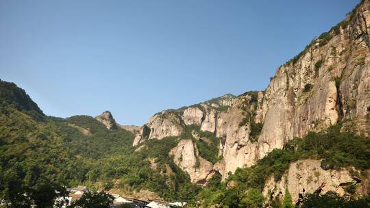 温州雁荡山里的风景