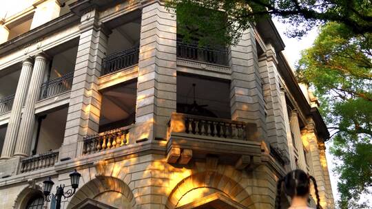 2023广州荔湾沙面岛外国建筑夕阳大合集