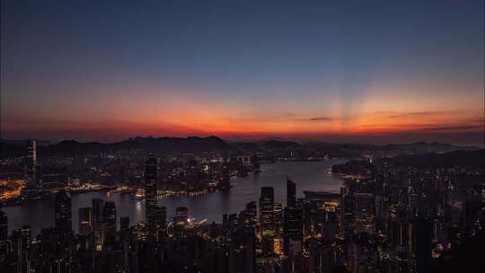 大湾区一线城市延时合集