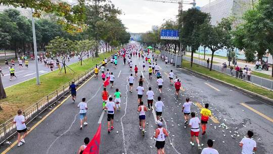 4k深圳龙华马拉松合集