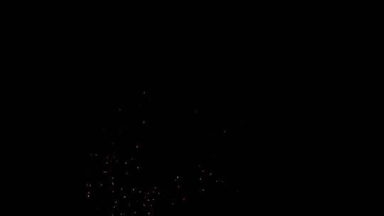 黑色背景粒子特效