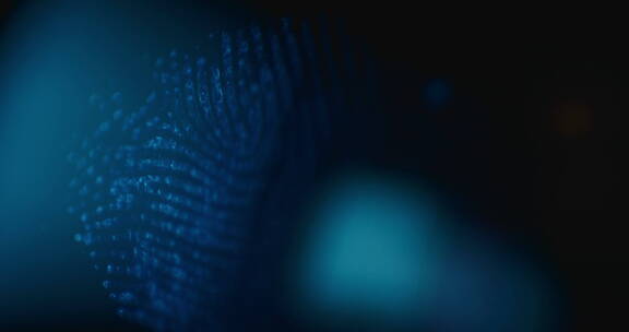 拇指指纹 现代 指纹 数据 隐私身份指纹识别