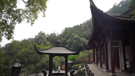 杭州飞来峰韬光寺风景