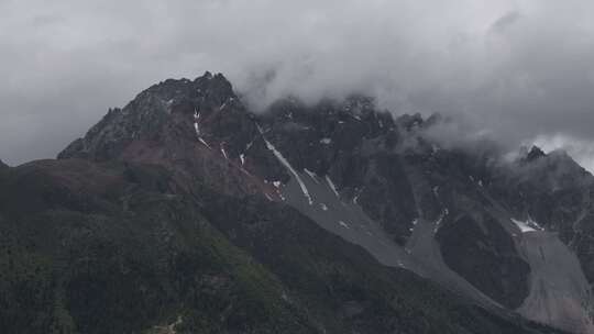 西藏察隅县大山航拍