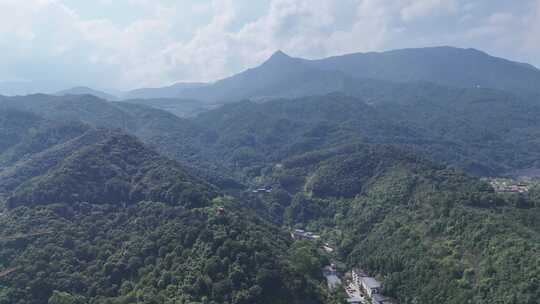 祖国巍峨大山山川森林航拍