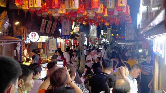 夜市美食空镜