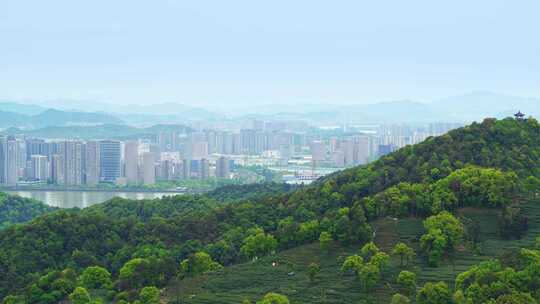 杭州滨江萧山区城市建筑风景