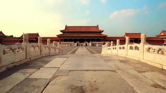 北京故宫紫禁城金水桥