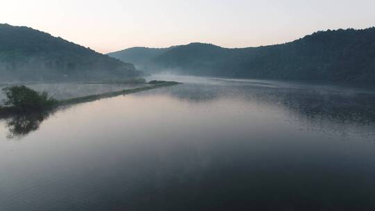 航拍南京无想山