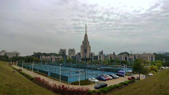 龙岗神仙岭国际网球中心视频素材模板下载