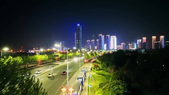 胶南夜景亮化西海岸夜景