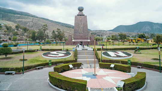 白天的Ciudad Mitad del Mundo