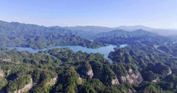 铜鼓天柱峰国家森林公园绿水青山【组镜】