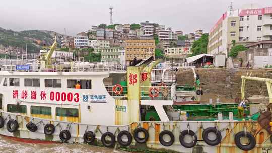 台州 温岭 渔村 渔船 海港村