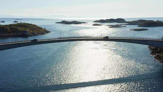 Bridge， Lofoten，岛屿，挪