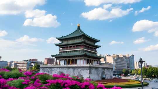 陕西省西安市城市地标