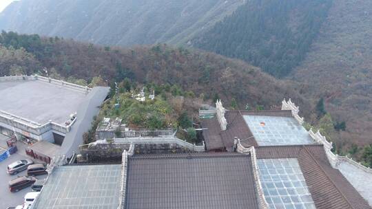 湖南南岳衡山5A景区航拍