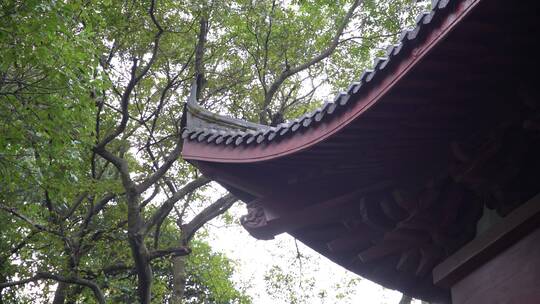 杭州飞来峰永福寺禅院风景