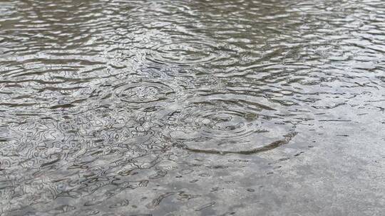 下雨天水滴