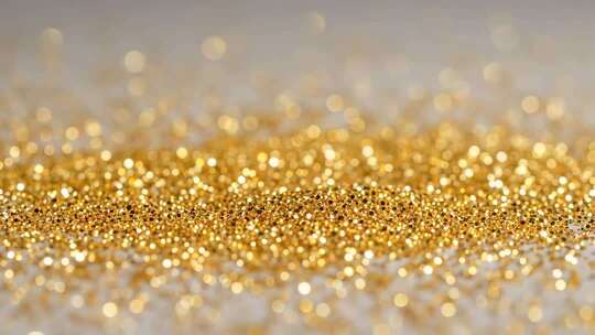 金色粒子特写背景素材